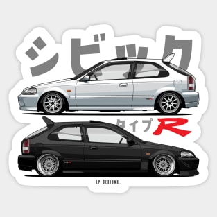 Civic Ek Sticker